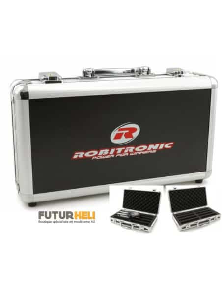 Valise securité transport batteries (x8) Robitronic ROBR14025