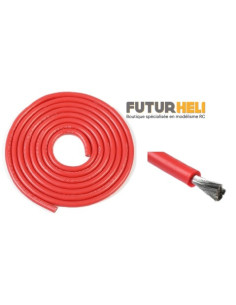 Cable Poweflex Rouge 12AWG 4,5mm 1M Gforce