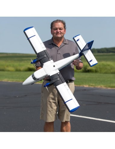 Twin Otter BNF (env 1,2m) AS3X + Safe + Flotteurs ref EFL30050