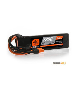 Batterie lipo 2200 mAh 3S 11,1v 50C prise EC3/IC3 Spektrum SPMX22003S50