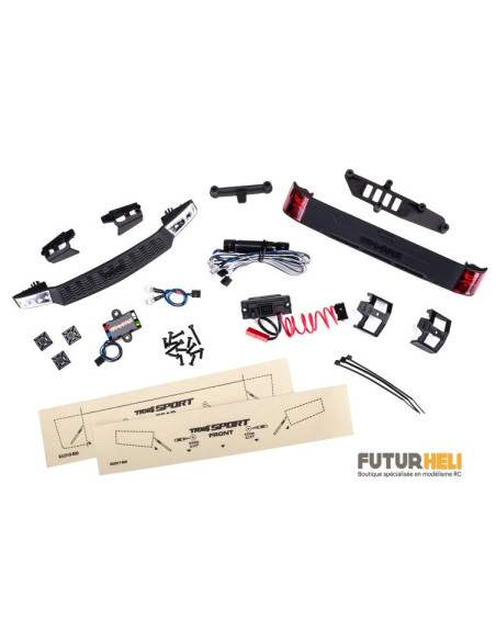 Traxxas Kit Led complet +Alim pour TRX-4 Sport 8085