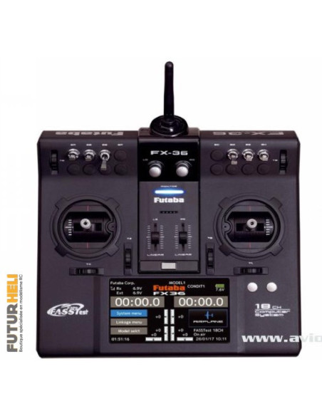 Futaba FX36 (manche à effet all) + R7008SB