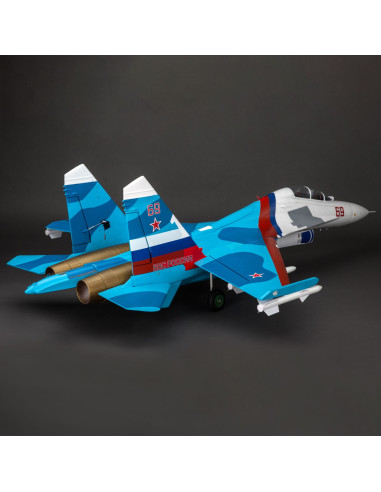 Sukhoi SU-30 Twin turbine BNF basic +AS3X + safe E-flite EFL01050