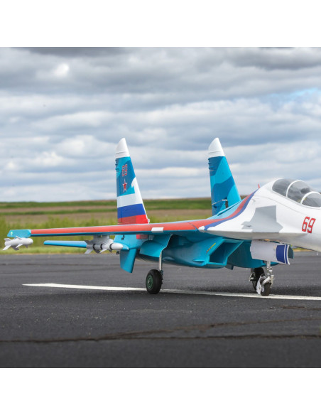 Sukhoi SU-30 Twin turbine BNF basic +AS3X + safe E-flite EFL01050