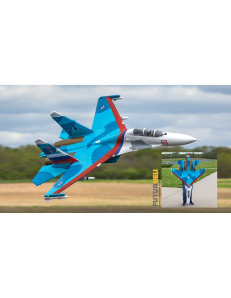 Sukhoi SU-30 Twin turbine BNF basic +AS3X + safe E-flite EFL01050