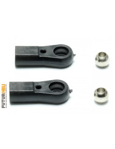 Chape à rotule M2,5 longueur 22mm