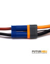 Batterie lipo Hardcase 5000 Mah 2S 7,4v Smart Technology prise EC3/IC3