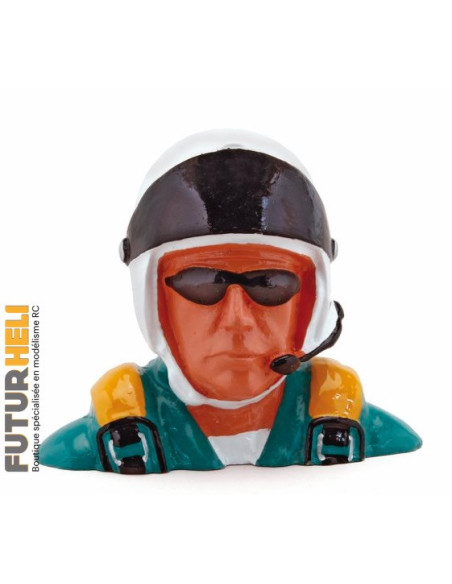 Buste Pilote 104mm Graupner 970.6