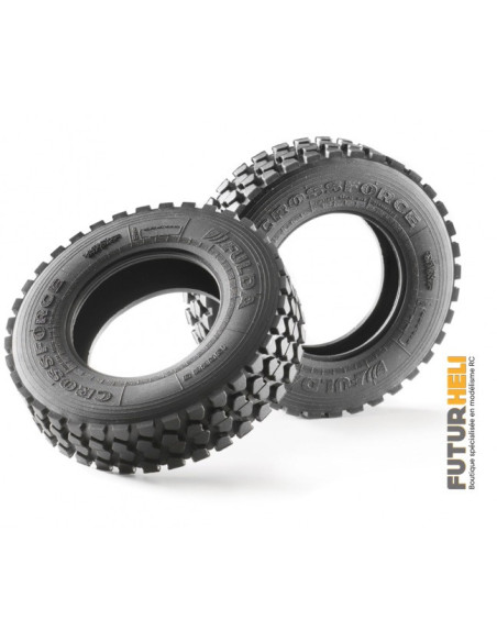 Pneus Camion 1/14 em Offroad (x2)