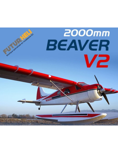 FMS Beaver V2 (env 2M) PNP avec reflex système offert
