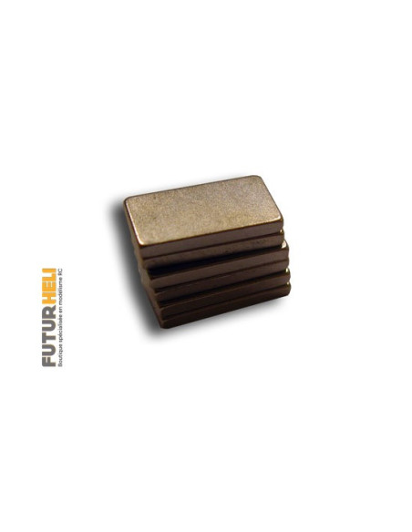 Aimants rectangulaire 12x6 (6 pcs)