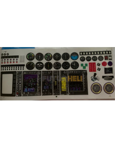 instruments de bord planche autocollants V1