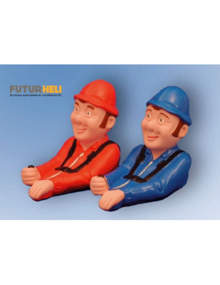 Pilote Charly rouge 110 mm