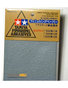 Tamiya 87024 papier à poncer ultra fin  1200/1500/2000