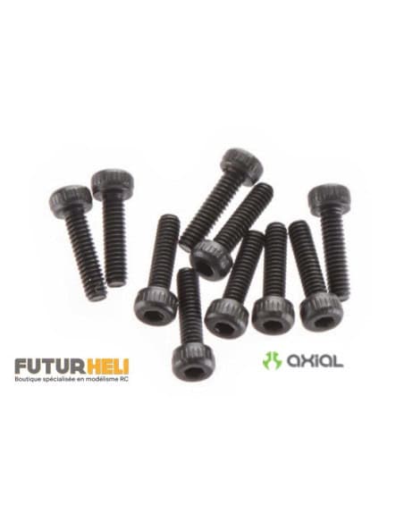 Vis 6 pans creux M2x8mm (x10) Axial AX31066