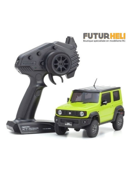 MiniZ 4x4 Jimny Sierra Kinetic Yellow Kyosho 32523Y