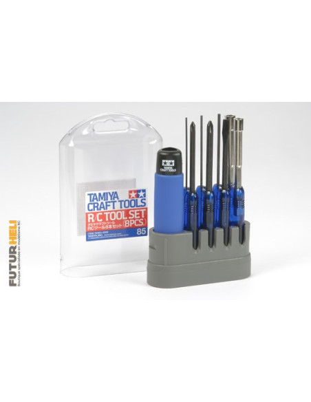 Tamiya jeu d'outils Rc (8pièces) 74085