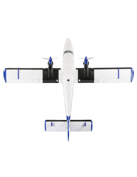 Twin Otter BNF (env 1,2m) AS3X + Safe + Flotteurs ref EFL30050