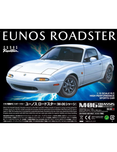 Tamiya Eunos Roadster châssis M‐06 Propulsion