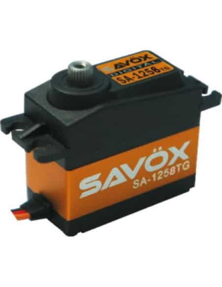 Savox SA-1258 standard 12kg 0,08s pignons titane