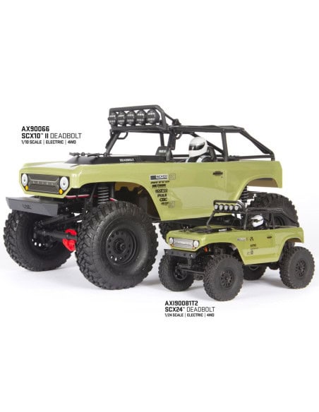 Axial SCX24 Deadbolt vert RTR Complet AXI90081T2