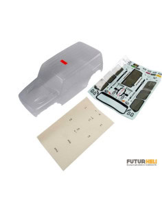 Axial carrosserie transparente Jeep JL 4 portes Wrangler SCX10III