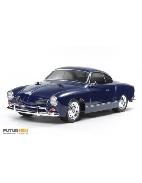 Tamiya Volkswagen Karmann Ghia châssis M06 propulsion.