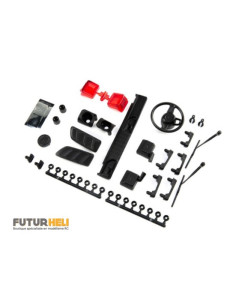 Axial Acessoires carrosserie Jeep JLU SX10III