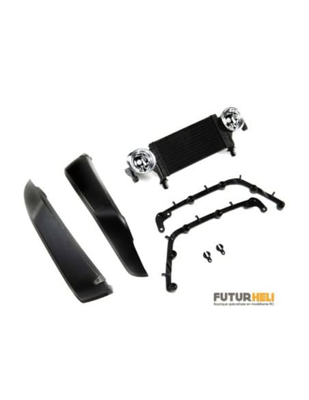Axial Radiateur + aile avant Jeep JLU: SCX10III