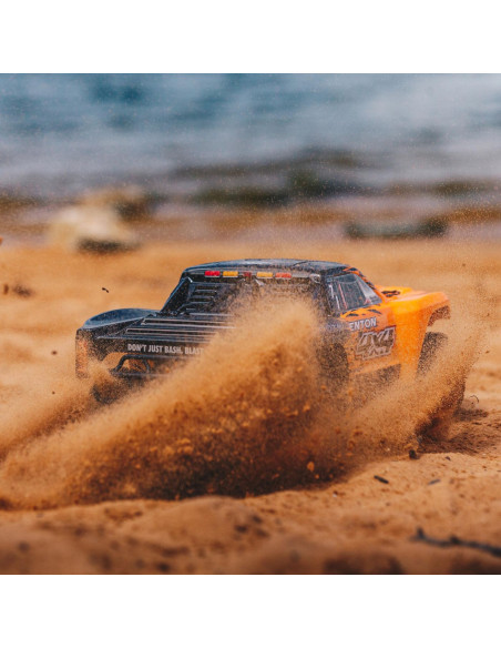 Arma Santon 3S brushless 4WD Short course Orange/noir+avec radio