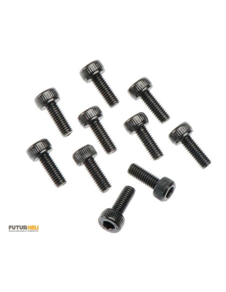 Arrma vis 3x8 mm (x10) 6 pans creux