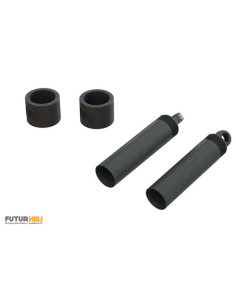 Arrma corp ammortisseur arrière (x2) + entretoise