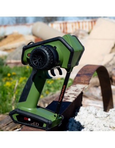 Spektrum DX5 Rugged DSMR edition limité verte ( TX seul)