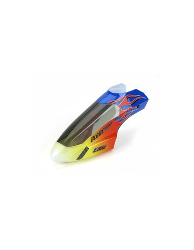 EFLH1483 Verrière décorée flammes Blade 400 / E-flite