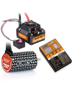 Combo brushless 1/10 80A moteur 2750 KV + Carte