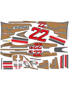 Mutiplex FunRacer planche déco Bronze 1-01782