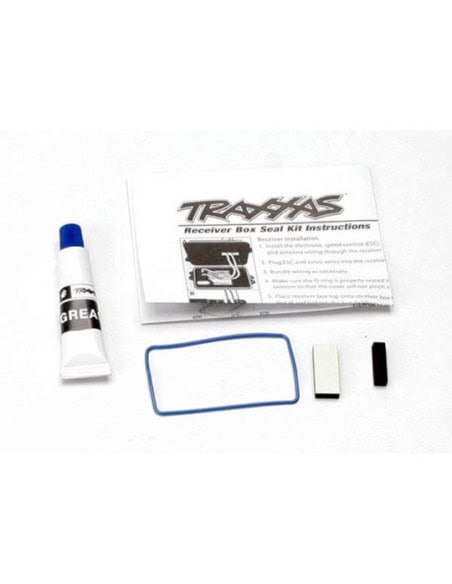 Traxxas Kit etanchéité graisse + joint boitier récepteur 3629
