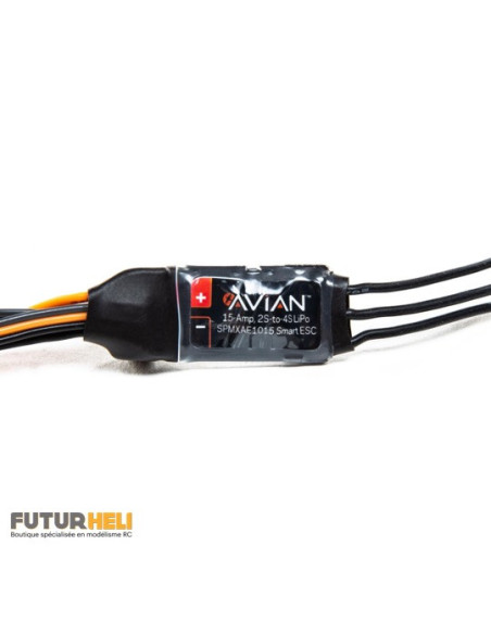 Avian Contoleur 15 Amp Brushless Smart ESC, 3S-4S télémetrie intégré
