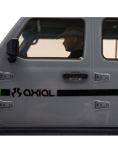 Axial SX10 3 Jeep® Wrangler Unlimited 4 portes RTR Gris