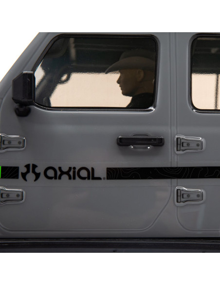 Axial SX10 3 Jeep® Wrangler Unlimited 4 portes RTR Gris