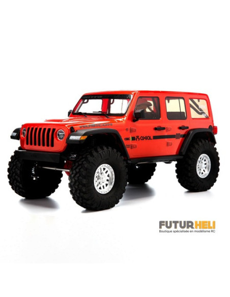 Axial SX10 3 Jeep® Wrangler Unlimited 4 portes RTR Gris