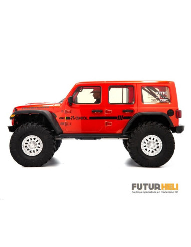 Axial SX10 3 Jeep® Wrangler Unlimited 4 portes RTR Gris