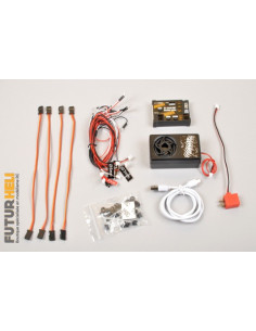 Kit Bruiteur + lumière voiture/camion/crawler T2M