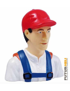 Buste pilote Pierre Hauteur 80mm