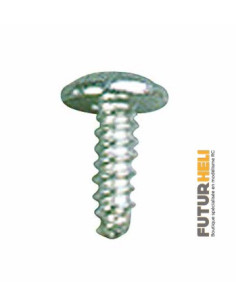 Vis 2,2 x 6,5  (10 pièces) tête bombé cruciforme