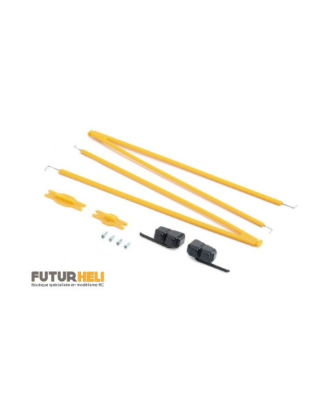 UMX  J3cub set aubans jaunes EFLU3405