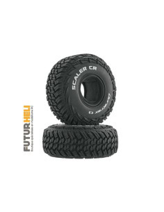 Duratrax pneus (x2) Scale CR 1.9" Crawler C3