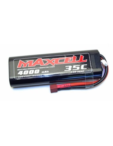 Batterie lipo 4000 mAh 11,1v 3S 40C coqué prise dean (T)