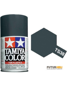 Tamiya TS38 gris acier brillant 85038