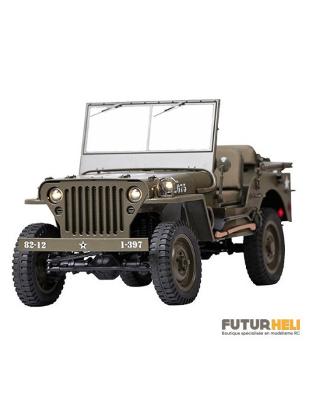 Jeep 1941 Artr 1/6eme + radio Rochobby